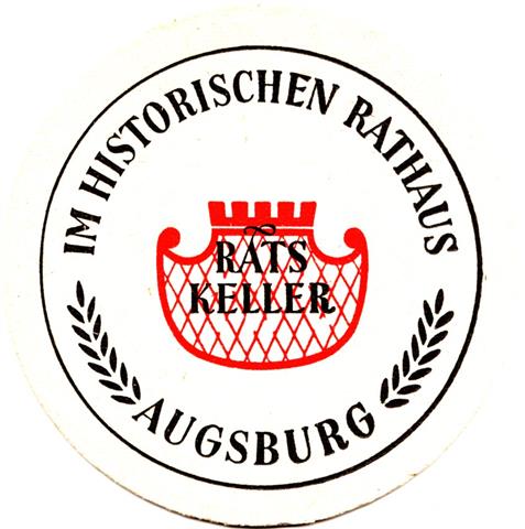 augsburg a-by ratskeller 1a (rund215-im historischen-schwarzrot)